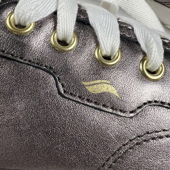 Keds Kate Spade Crew Kick 75 Shimmer Leather Sneakers WH65390 NEW Size 10M - Picture 6 of 12